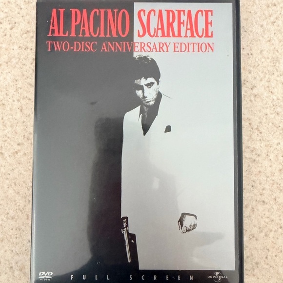Universal Other - Universal Scarface Anniversary Edition DVD - Black and Red